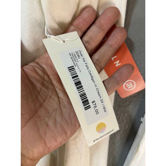 78&Sunny Plus Size Laguna Hooded Cardigan 2XL - Picture 3 of 6